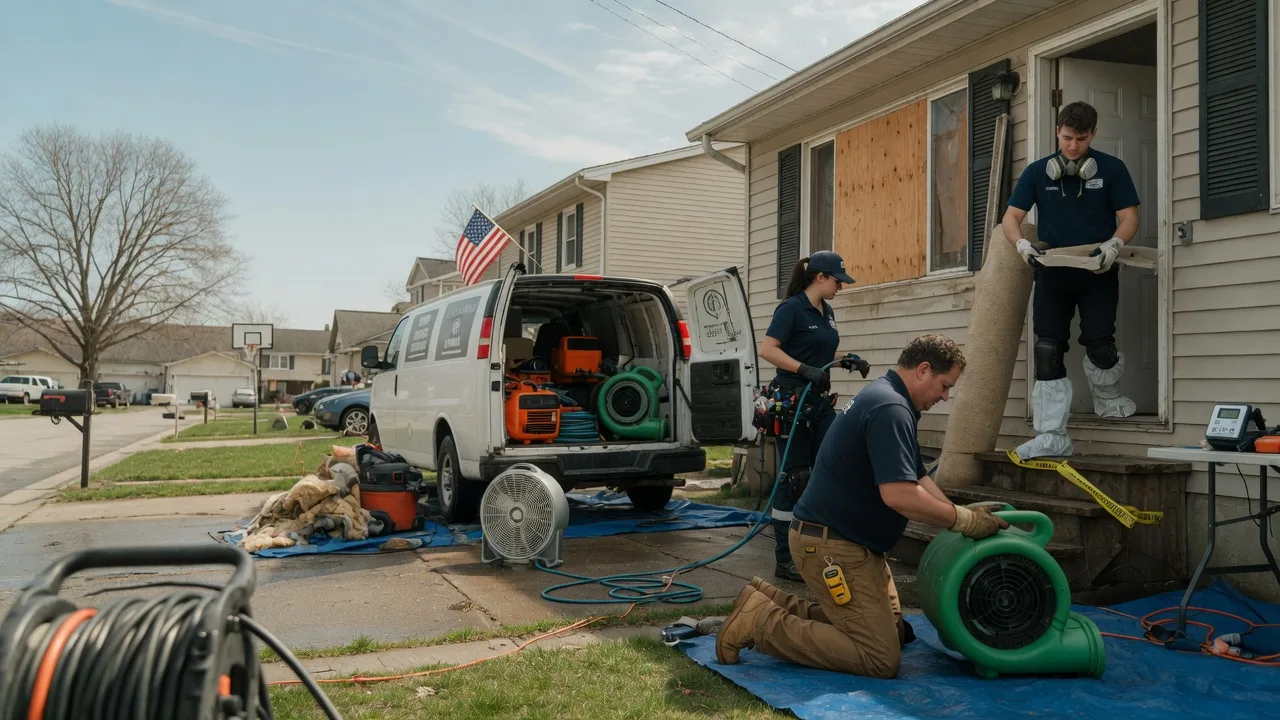Water Damage Restoration in Sigourney, IA near me
